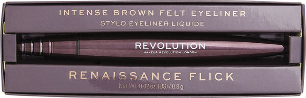 Makeup Revolution Renaissance Flick Liner - Brown