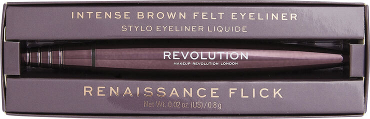 Makeup Revolution Renaissance Flick Liner - Brown