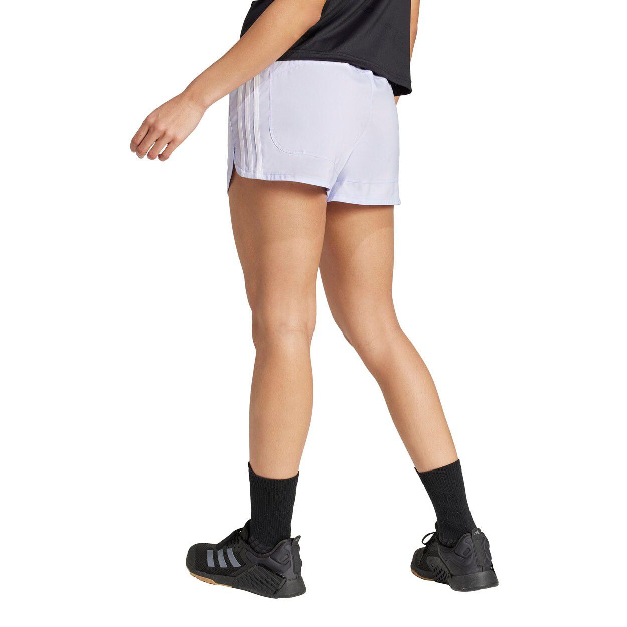 Pacer Training 3-Stripes Woven High-Rise Tr&aelig;nings Shorts