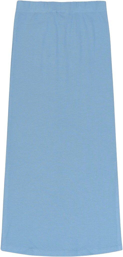 TNTove Long Rib Skirt