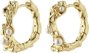 RAELYNN recycled earrings gold-plated