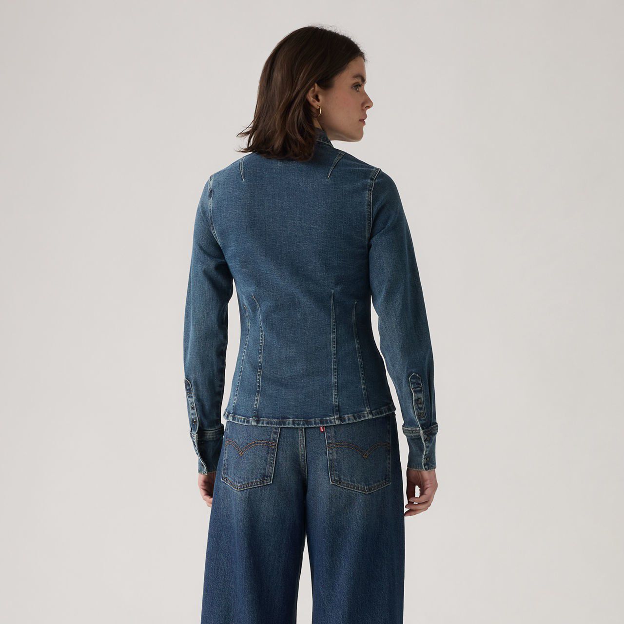 LS SHAPED SHIRT DOLLY PARDON M