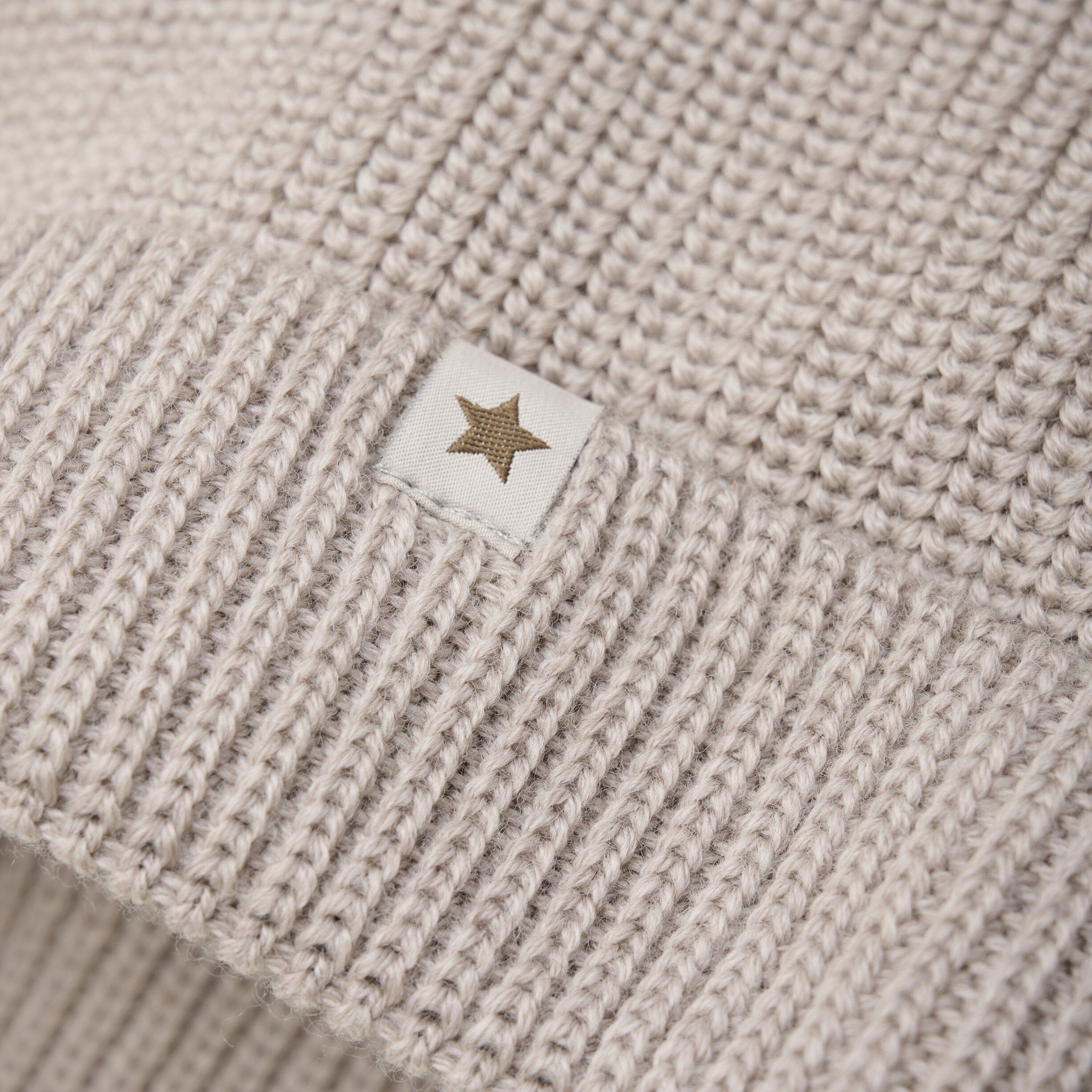 Beanie Wool Knit Pompoms