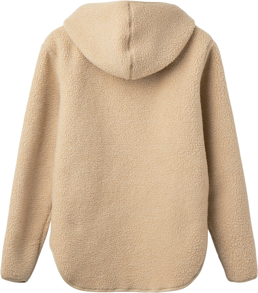 Langli Pile fleecejakke m. h&aelig;tte