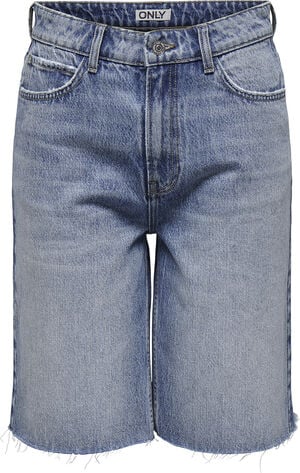 ONLCARO HW LONG RW SHORTS AZG31 DNM