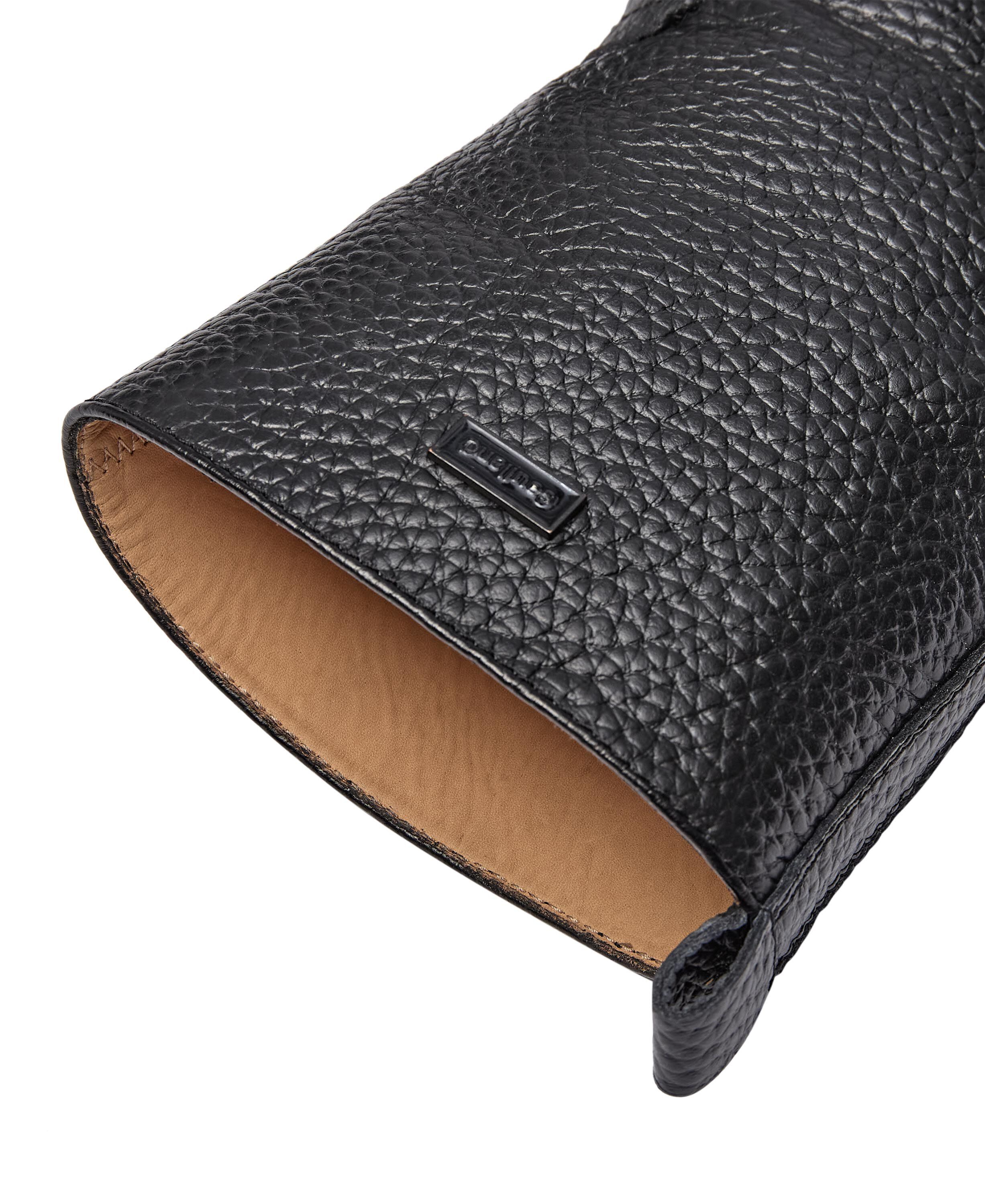 DELAWARE structure leather boots