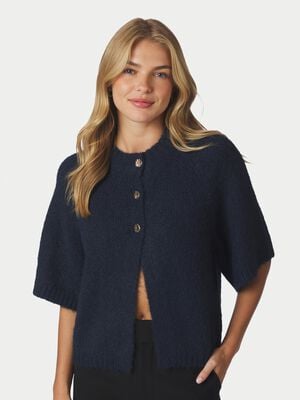 Benuta Fluffy Knit Cardigan