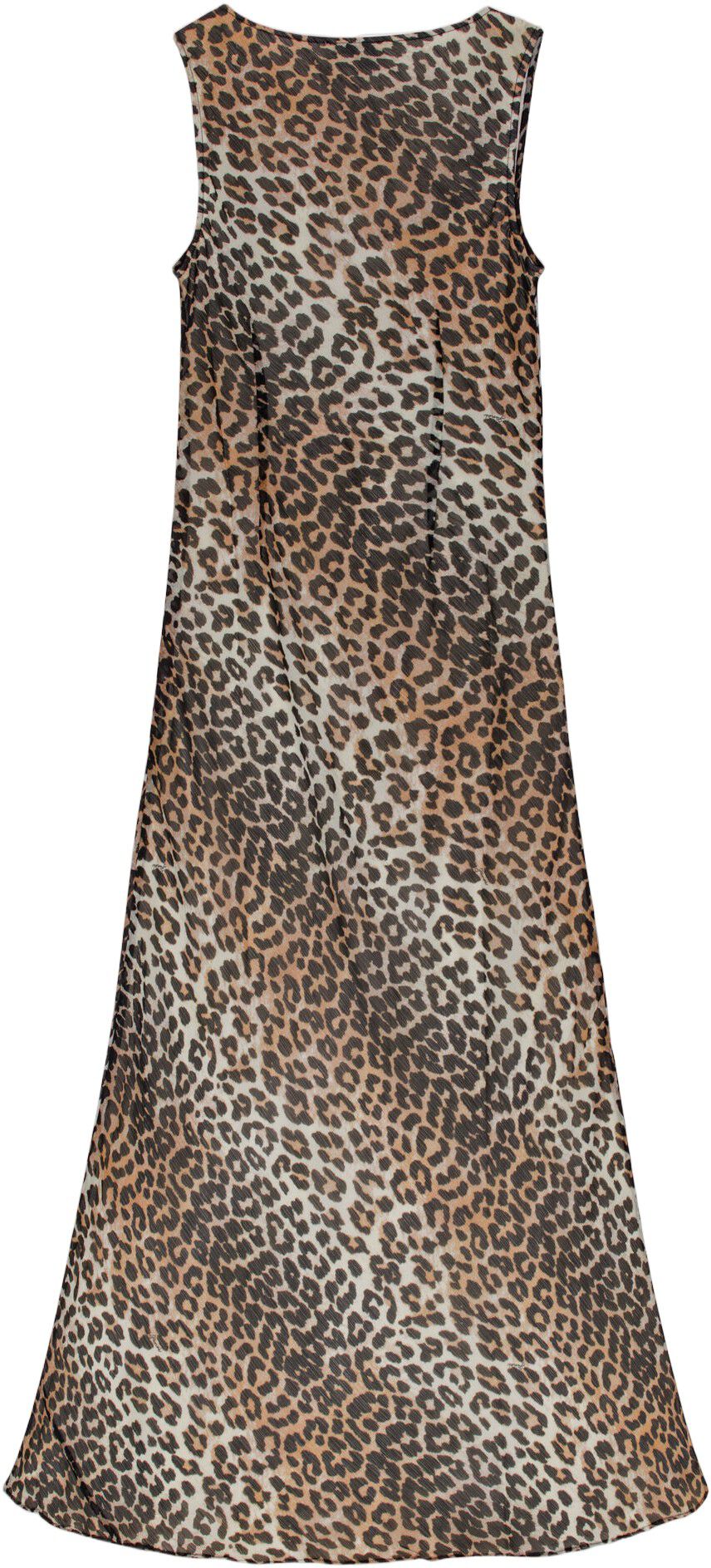 Printed Chiffon Maxi Dress