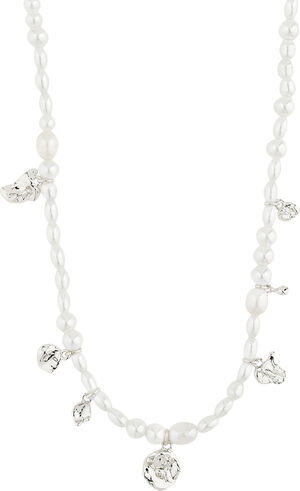 INTENT pearl necklace silver-plated