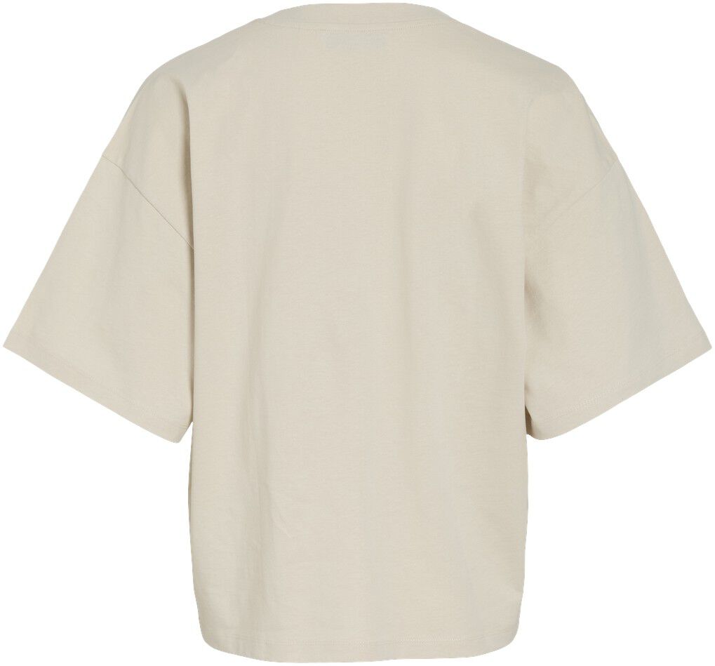 ROUNANNA OVERSIZED 2/4 O-NECK TEE