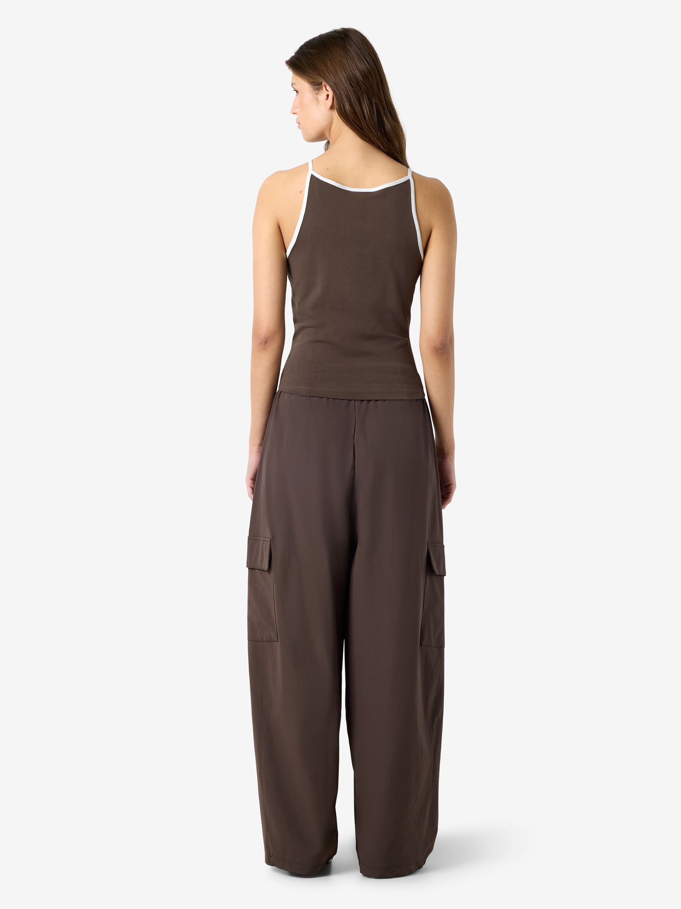 NMELLA SINGLET CONTRAST TANK TOP TN