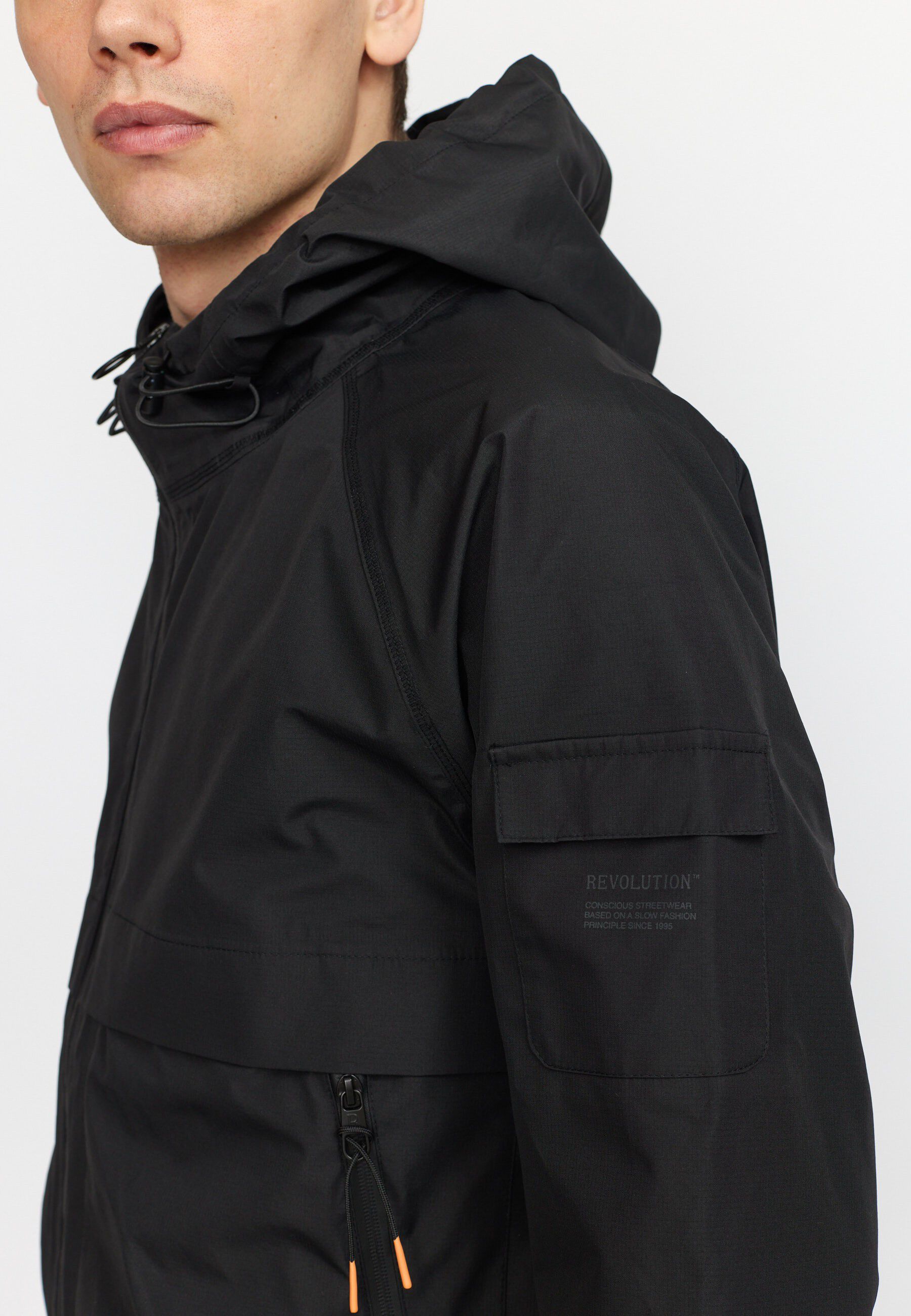Hooded Tech Jacket