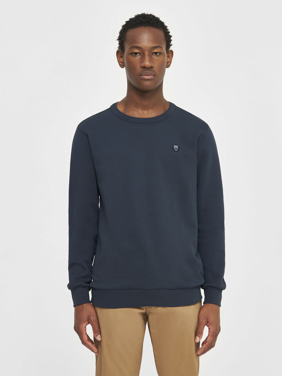 ERIK basic badge sweat - GOTS/Vegan