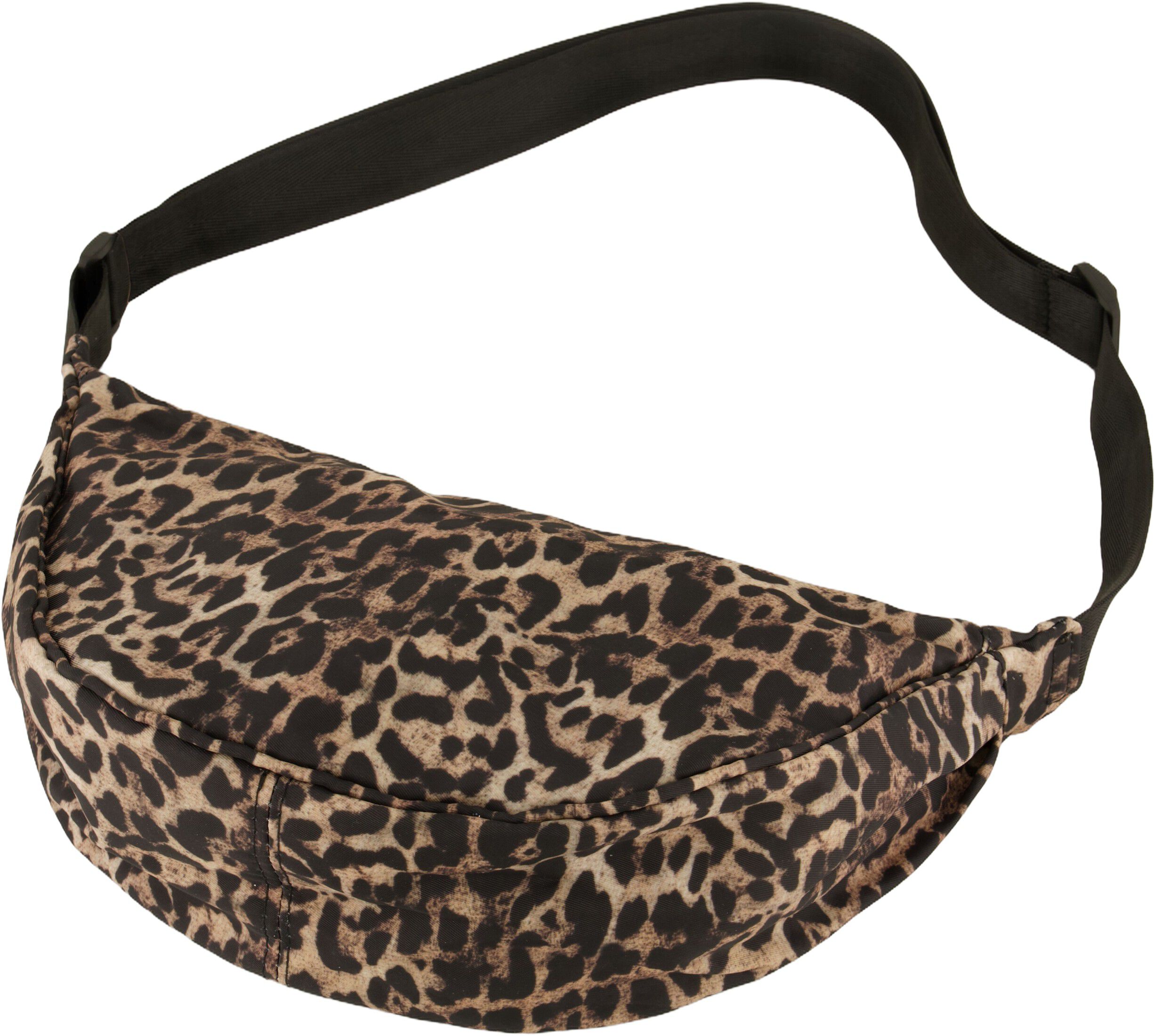 Crossbody bag nylon leopard