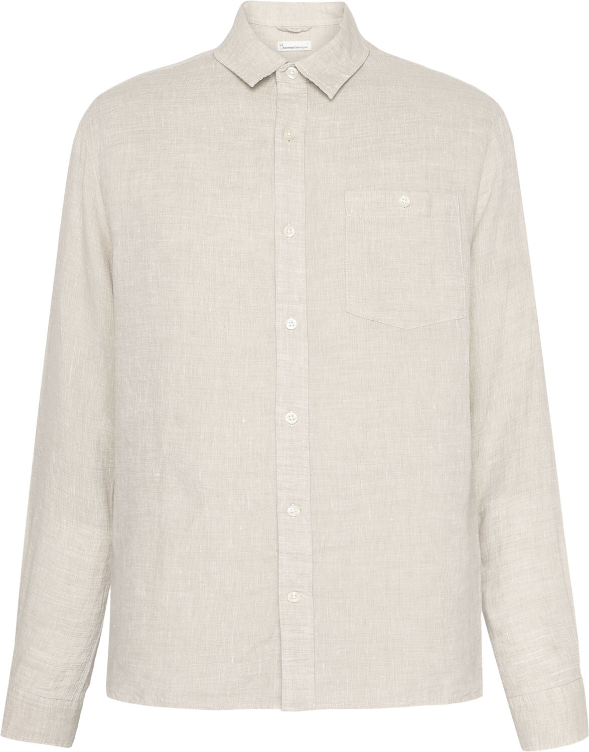 Regular linen shirt GOTS/Vegan