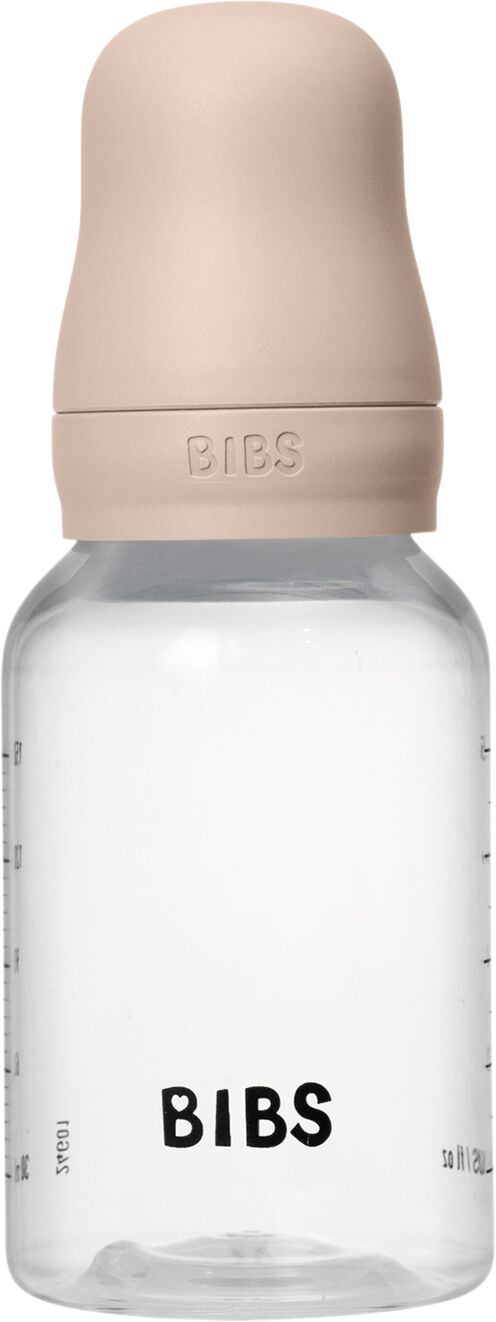 BIBS Baby Bottle Round Latex 1 pack 150 ml Slow Flow Blush