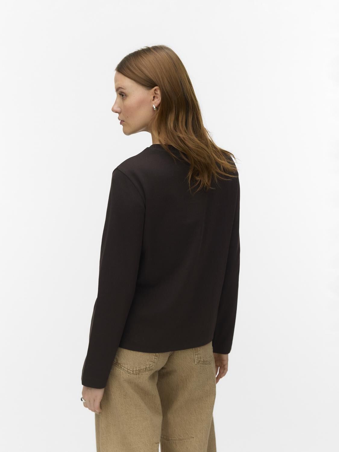 Awnaima Ls O-Neck Boxy T-Shirt Noos
