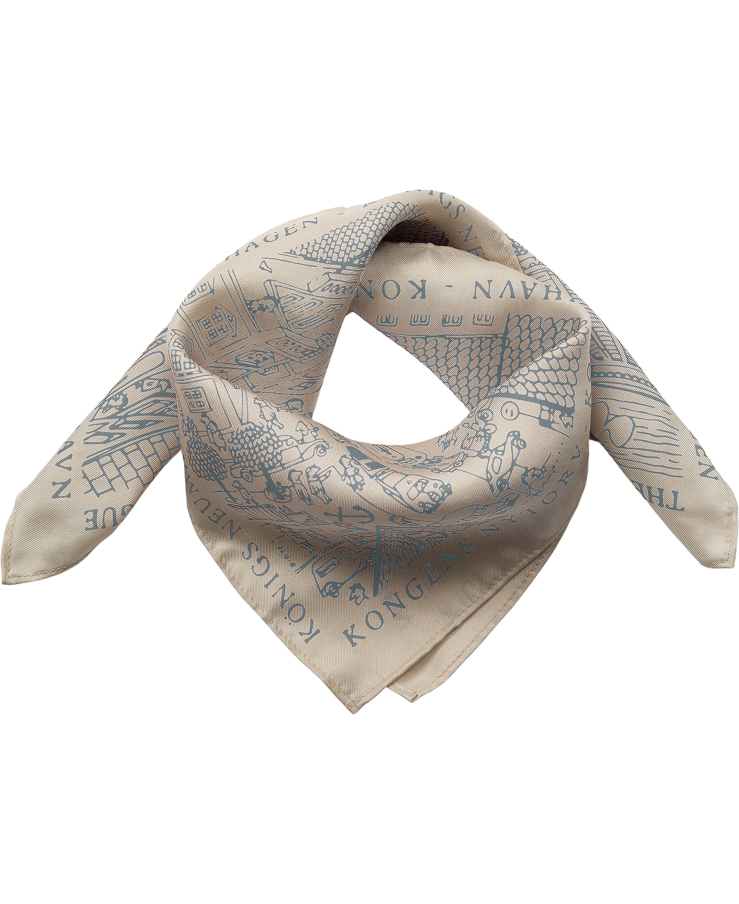 Magasin Iconic Scarf 53x53cm - 100% Silke