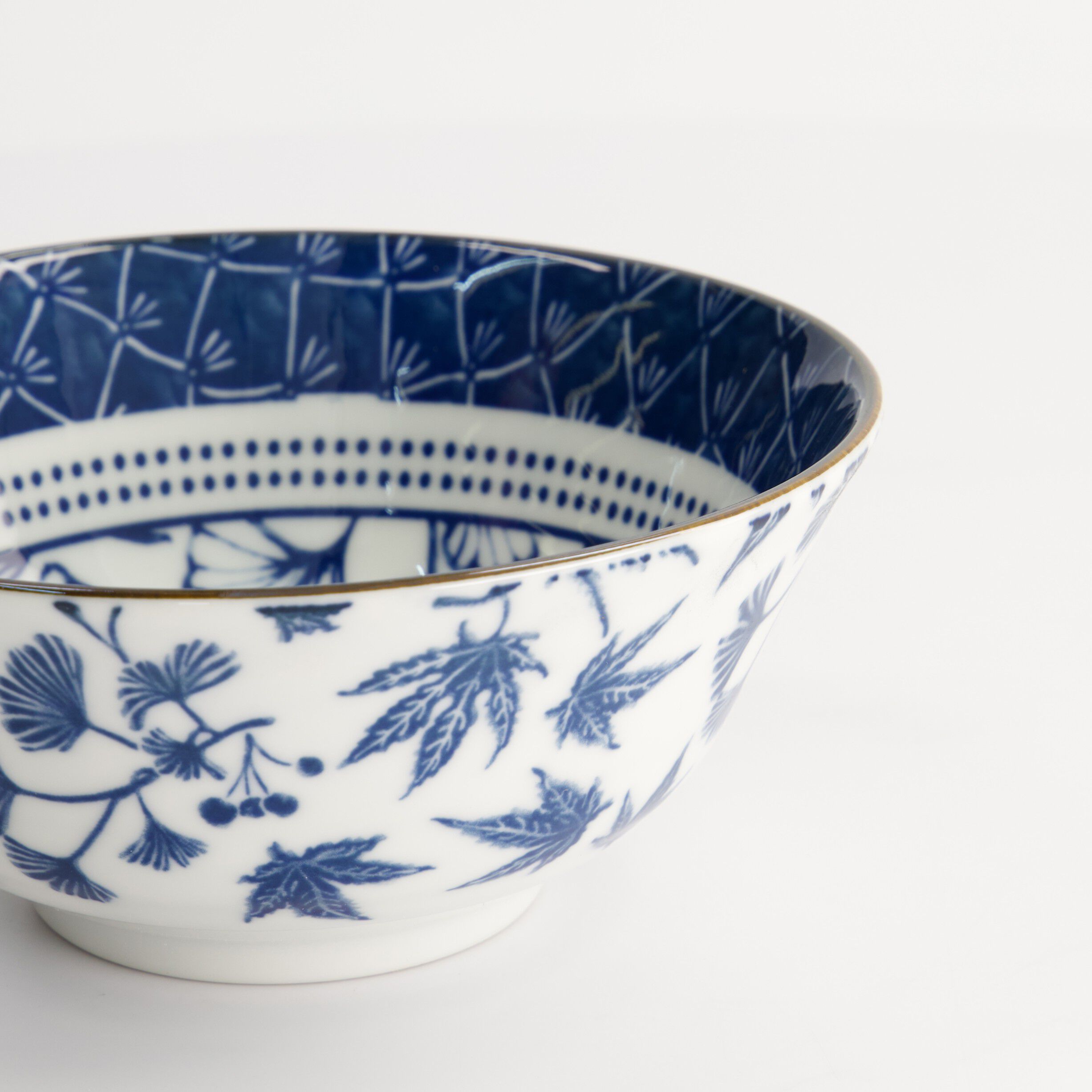 Flora Japonica Tayo Bowl 15.2x6.7cm 500ml Gingko FK-8022/A 6