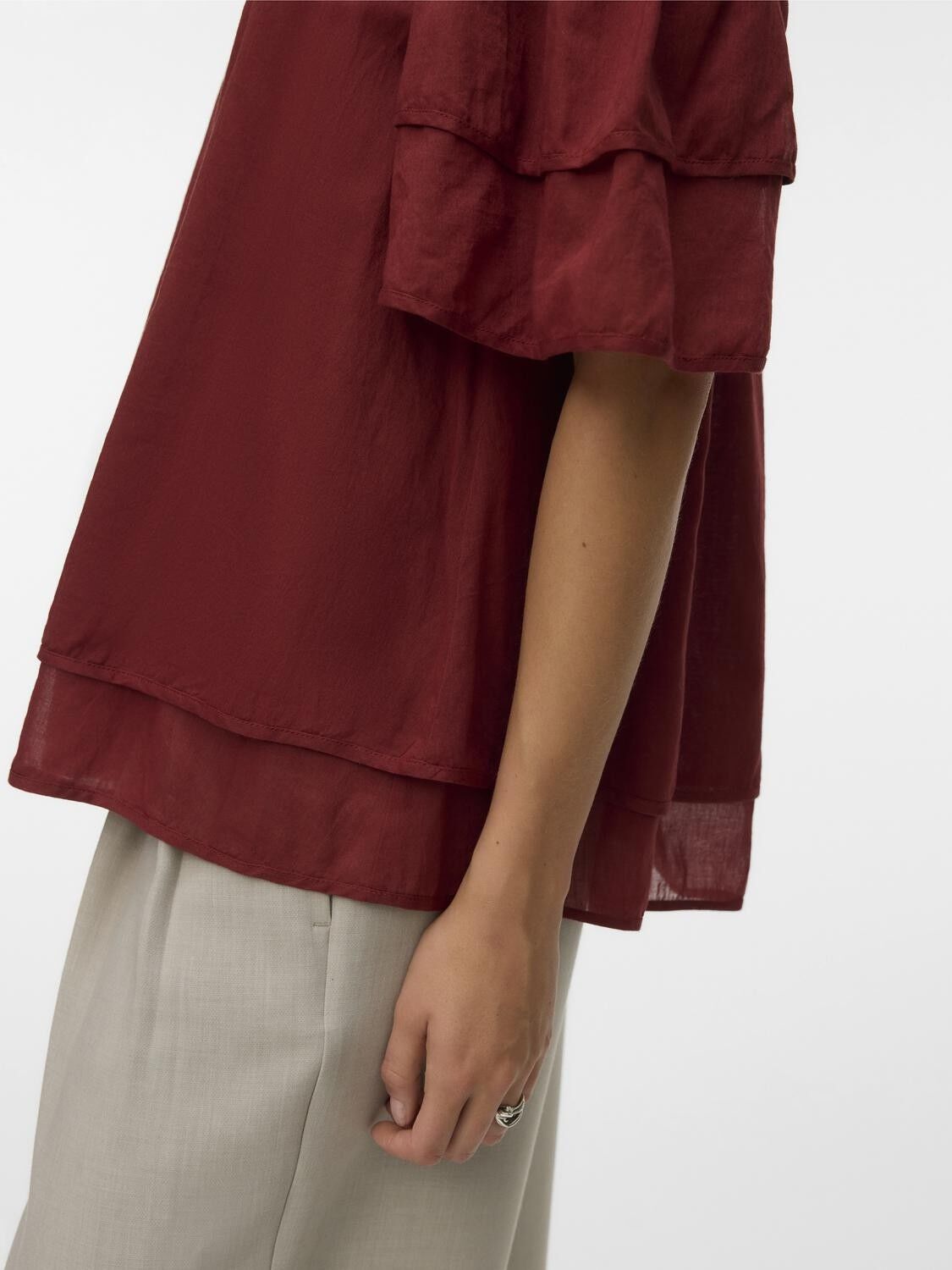 AWBELLE SS BOATNECK TOP