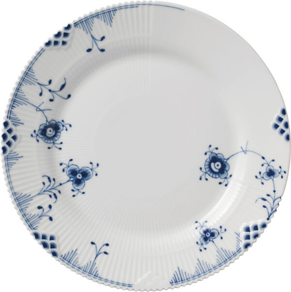 Blå Elements 19 cm. tallerken