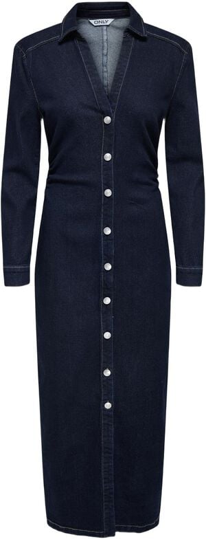 ONLCAITLIN LS DNM DRESS BJ