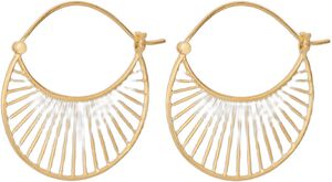 Large daylight earrings 30 mm