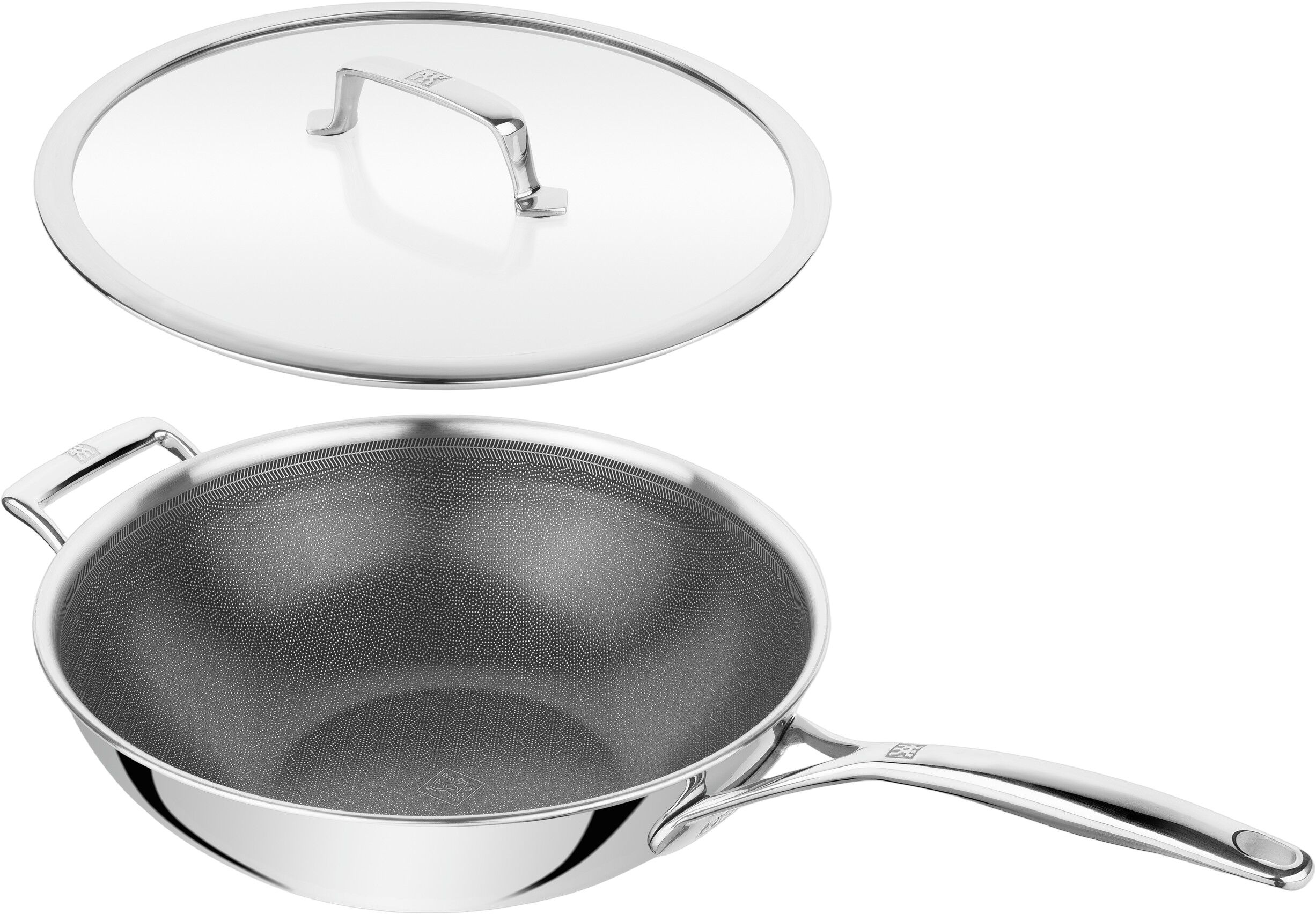 Wok 30 cm, 18/10 stainless steel