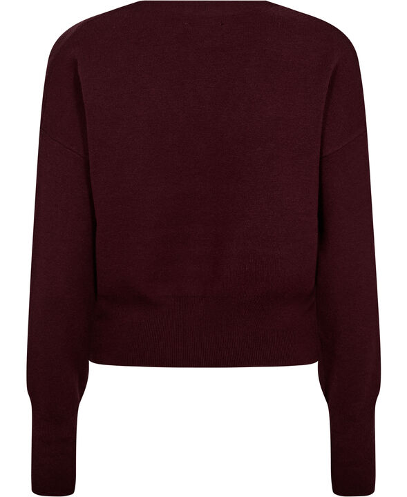 TSCOMPACT LS V-NECK CARDIGAN NOOS - COTTON
