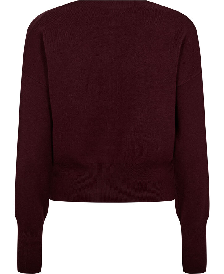 TSCOMPACT LS V-NECK CARDIGAN NOOS - COTTON
