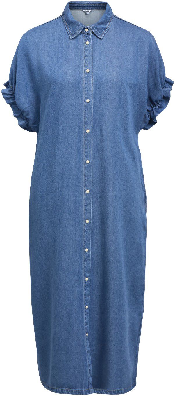 OBJFRAME TIANA 2/4 LO DENIM DRESS D