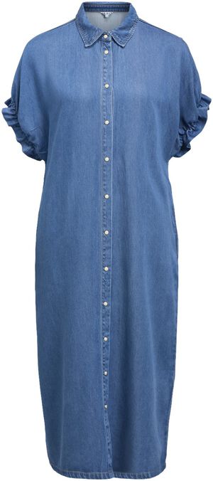 OBJFRAME TIANA 2/4 LO DENIM DRESS D