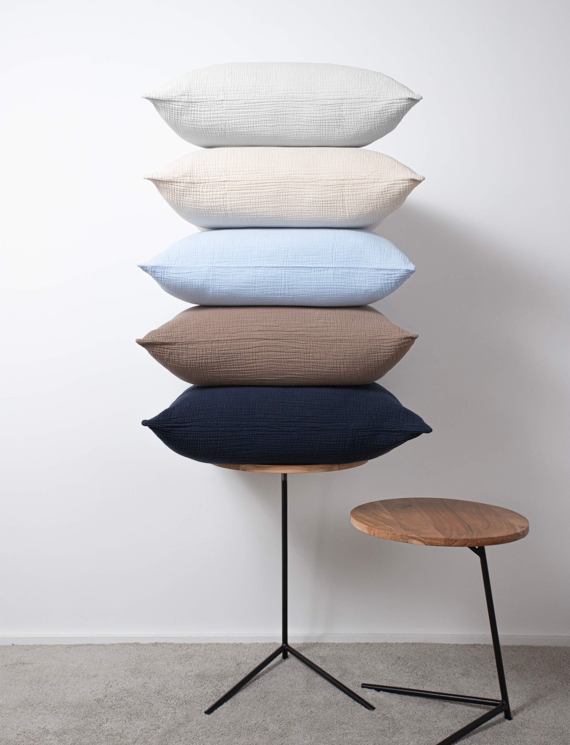 Stonewashed muslin senges&aelig;t