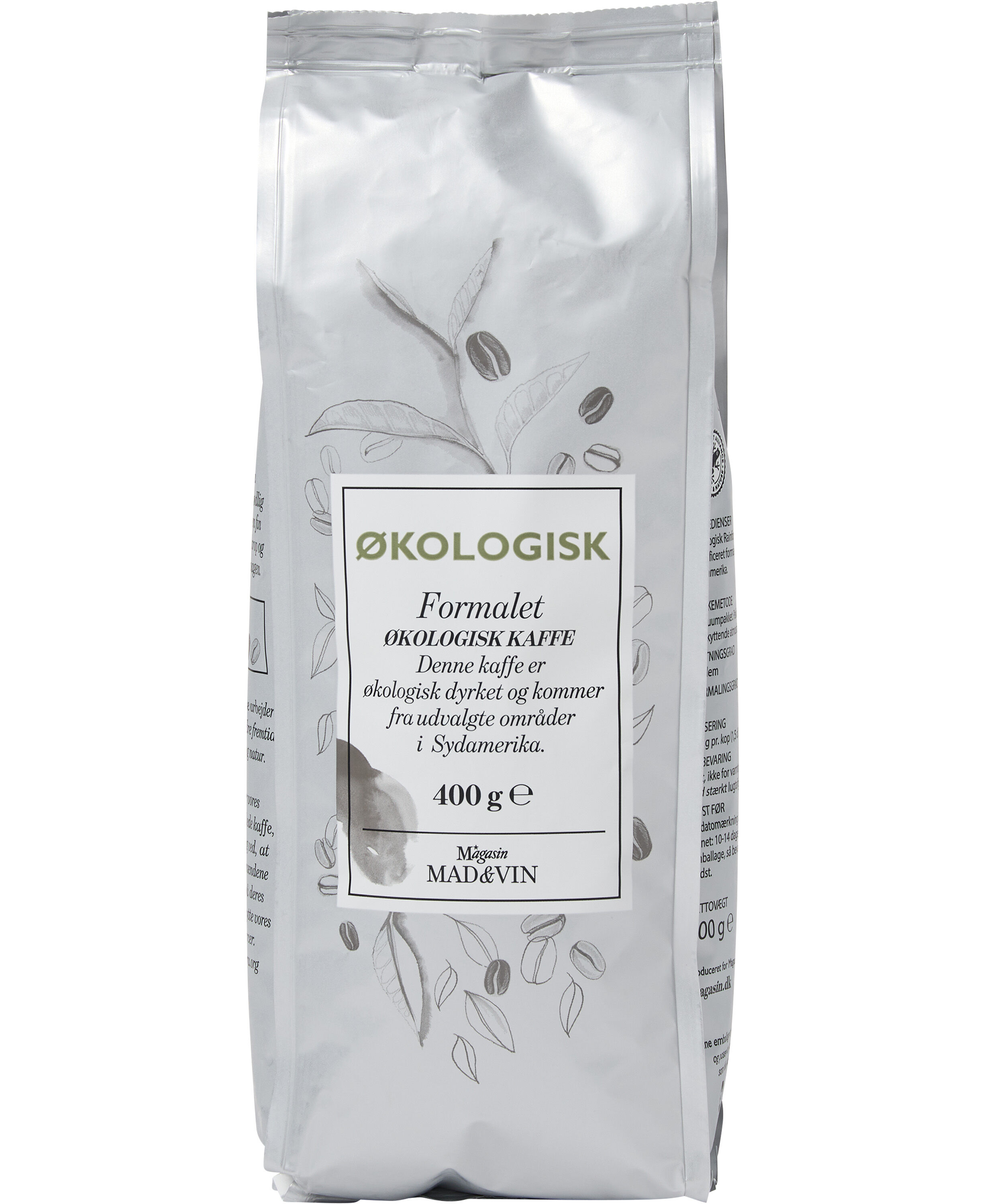 Formalet &Oslash;kologisk kaffe