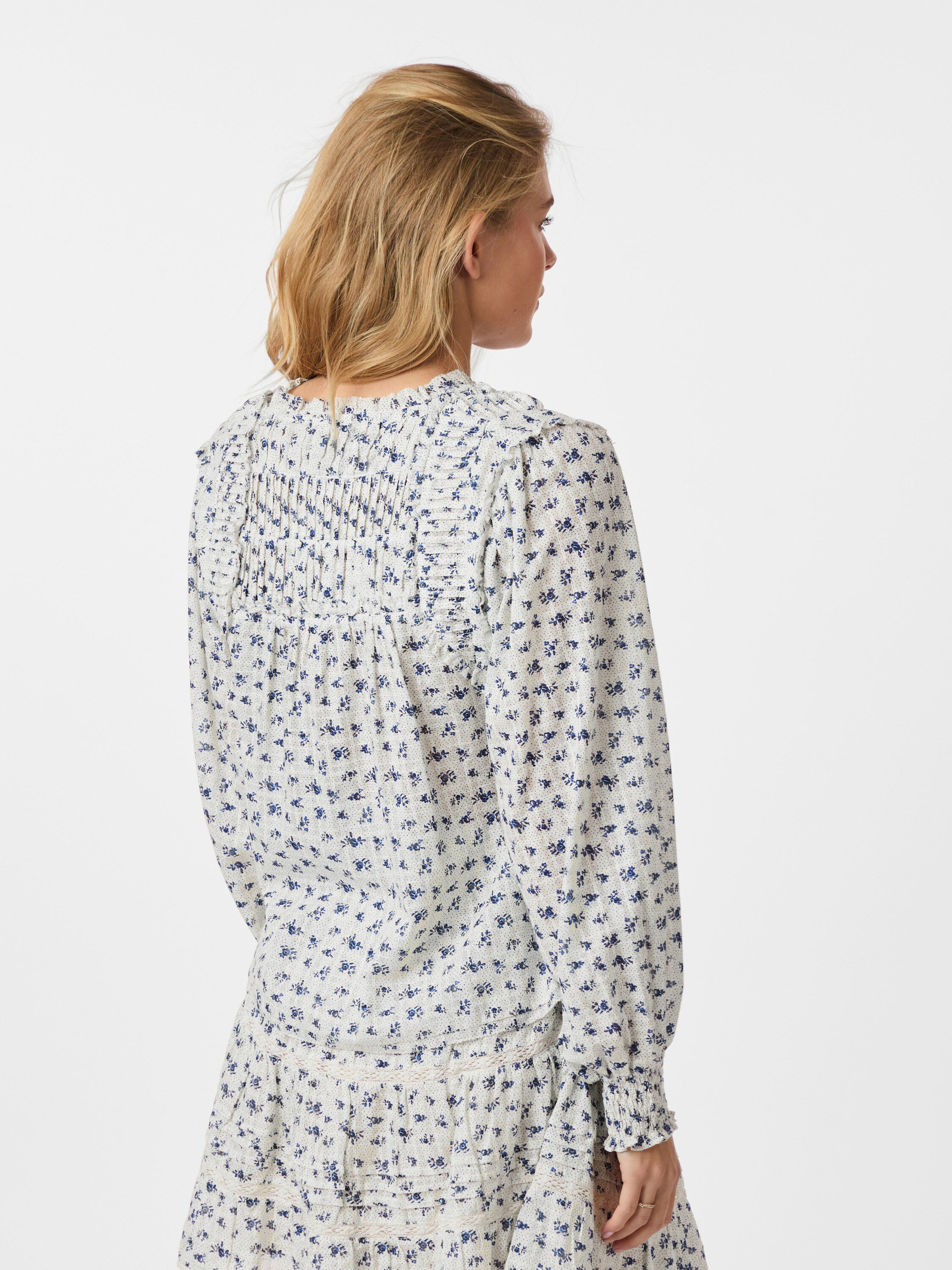 Nipoa Dot Flower Blouse