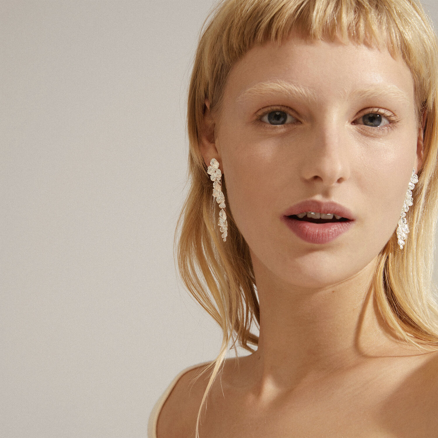 ECHO recycled earrings silver-plated