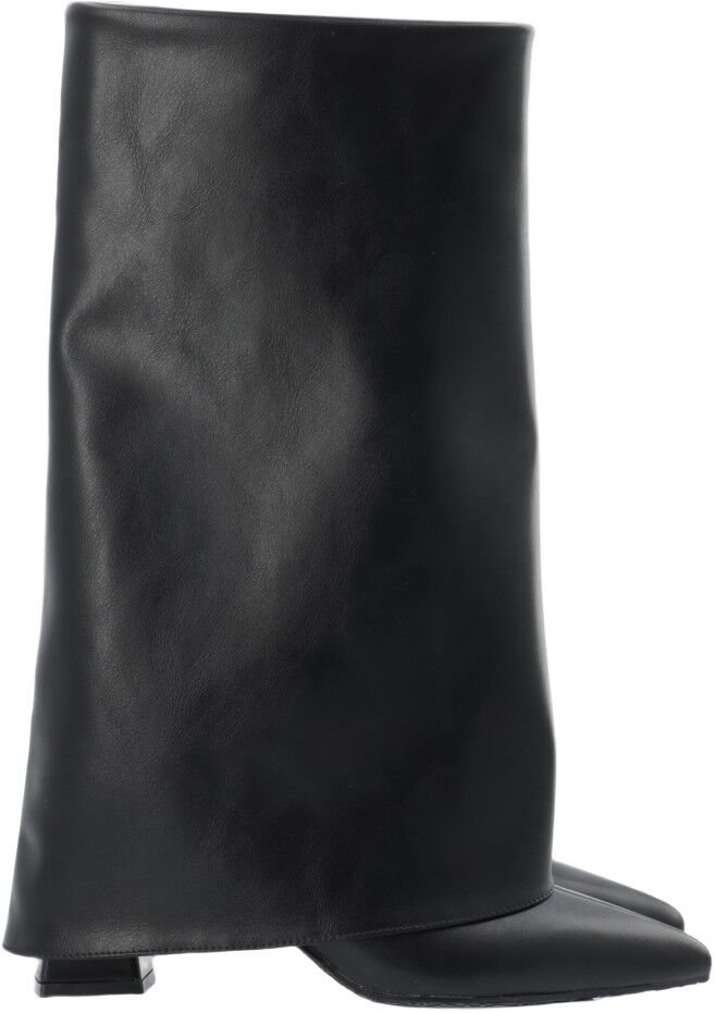 BIAMARALYN Fold Over Boot Faux Leather