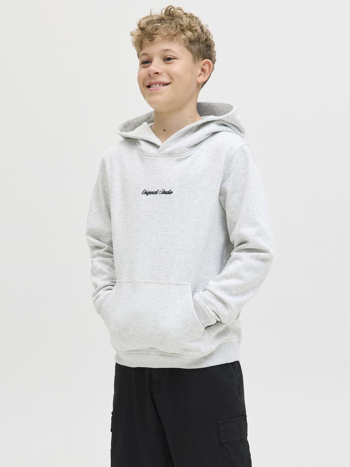 JORNORREBRO EMB SWEAT HOOD NOOS JNR