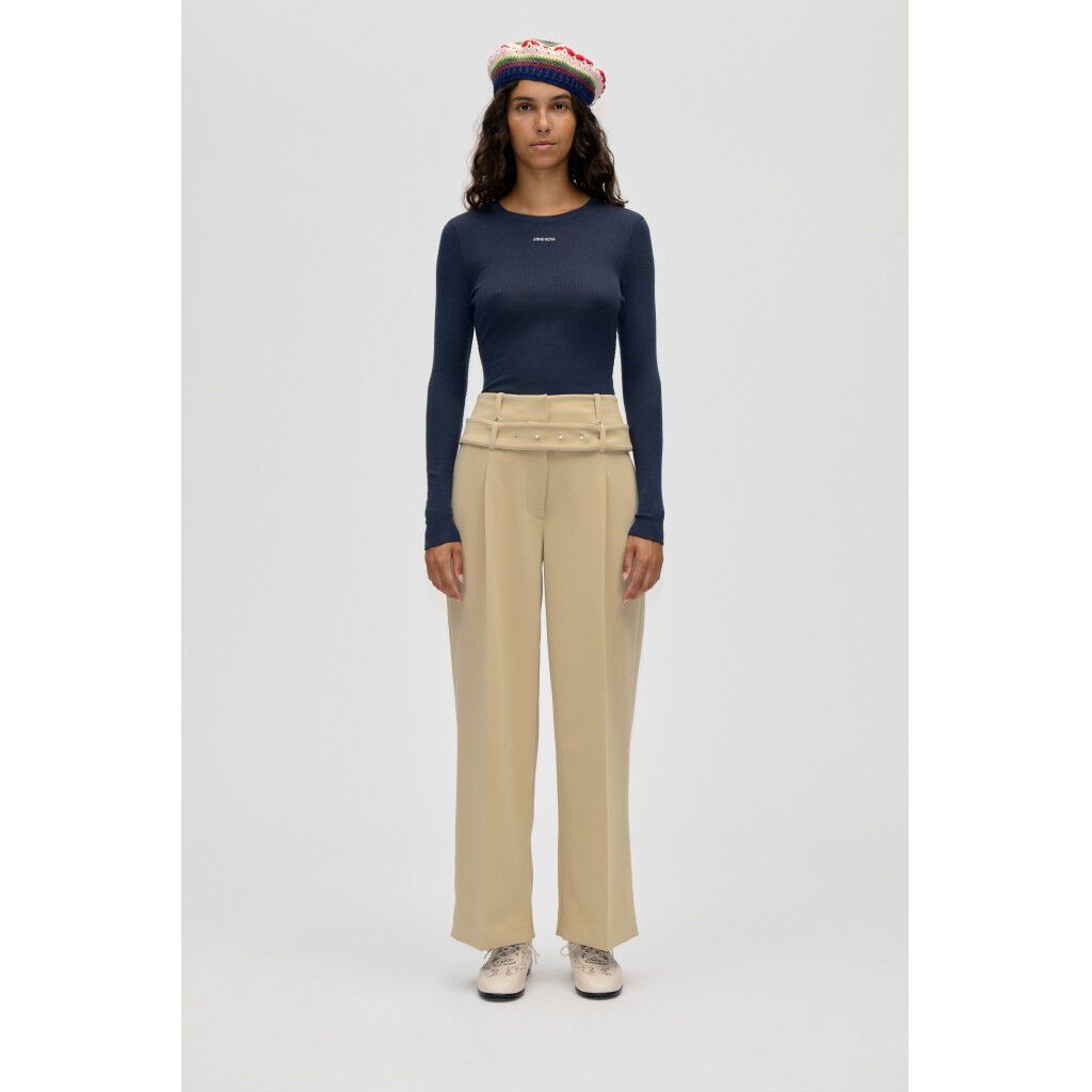 2510 Lux Rib,Long Sleeve Crewneck