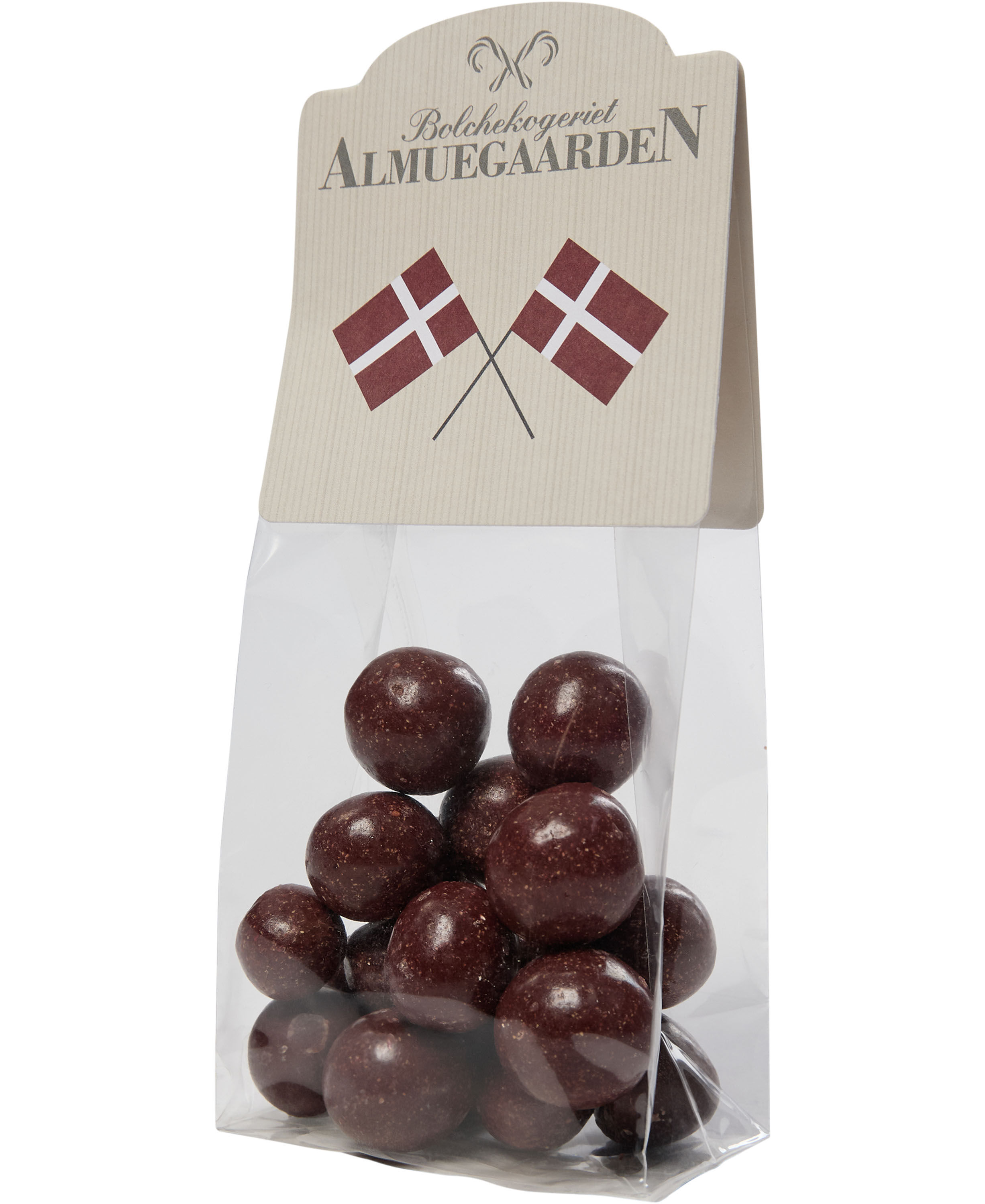 Choko-Lakrids Skovb&aelig;r FLAG, Klodsbundspose