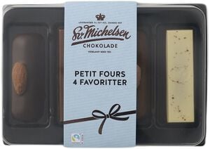 4 petit fours. Mix af de bedste