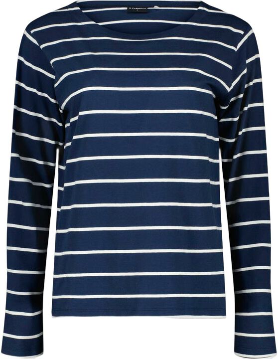 Rosa Langærmet T-shirt