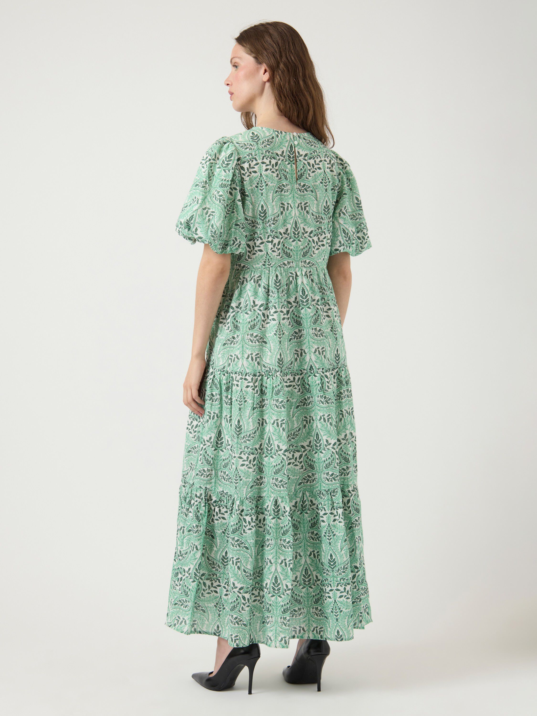 YASBOTANICO SS ANKLE DRESS S.