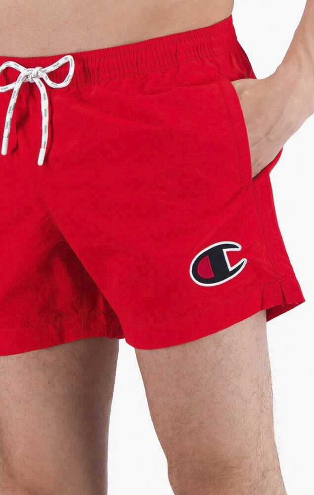 Satin C Logo badeshorts