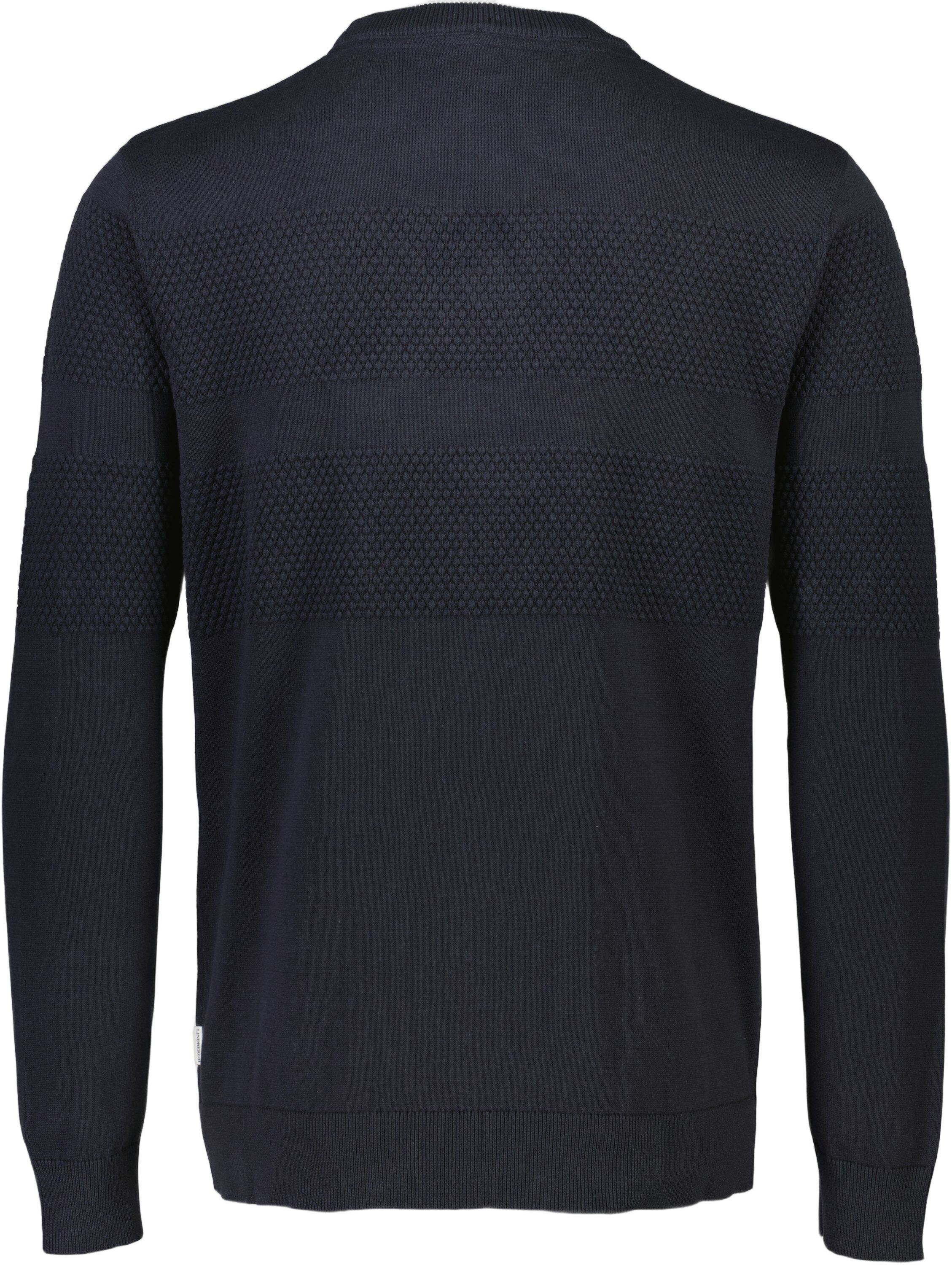 Purl knit o-neck jumper