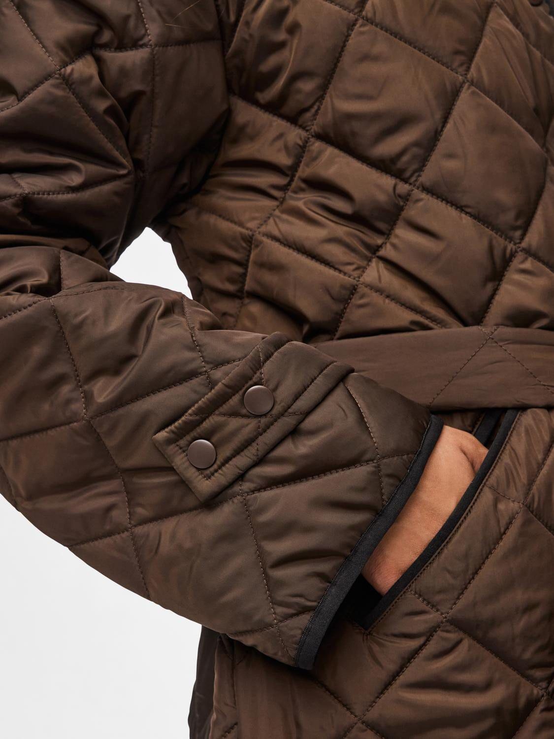 PCEMILY LONG QUILTED JACKET NOOS BC