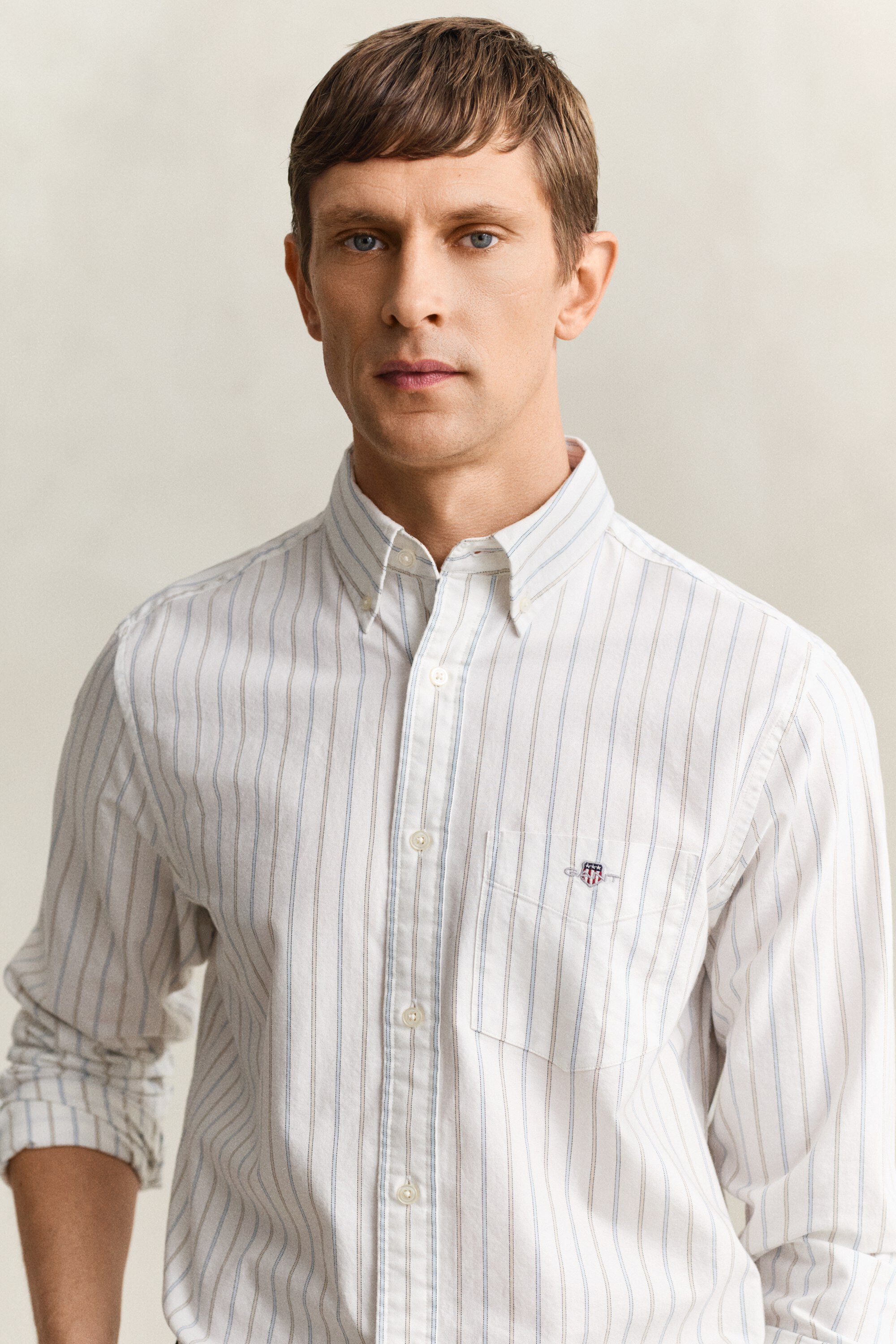 REG CLASSIC OXFORD STRIPE SHIRT