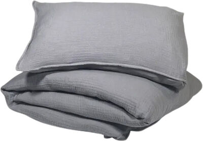 Muslin Bed Set DK - Mercury Grey