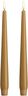 Moods & More - LED taper candle, Silk, Slim, Honey mustard,