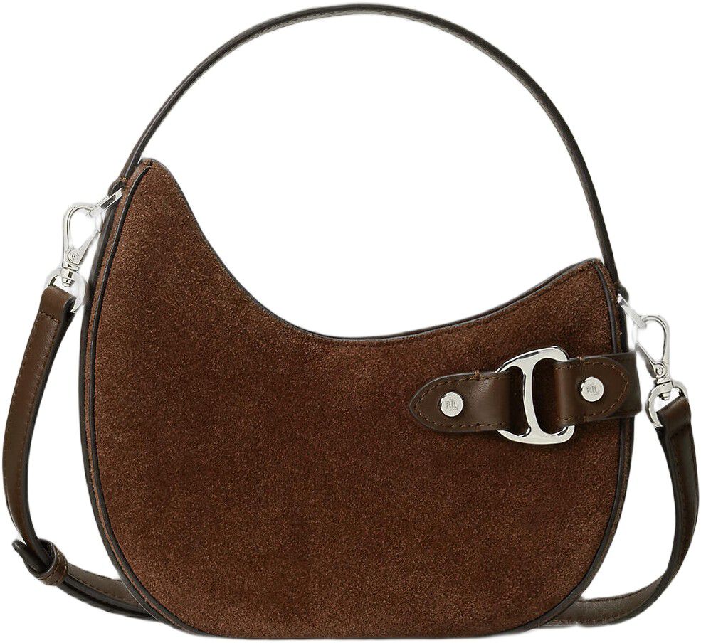 Suede Small Tasha Crossbody Bag